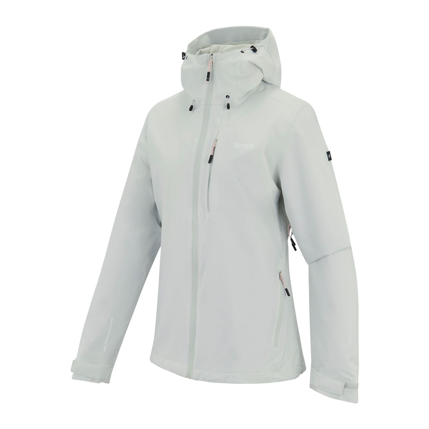 Gray Dawn - Side - Regatta Womens-Ladies Oklarna Waterproof Jacket