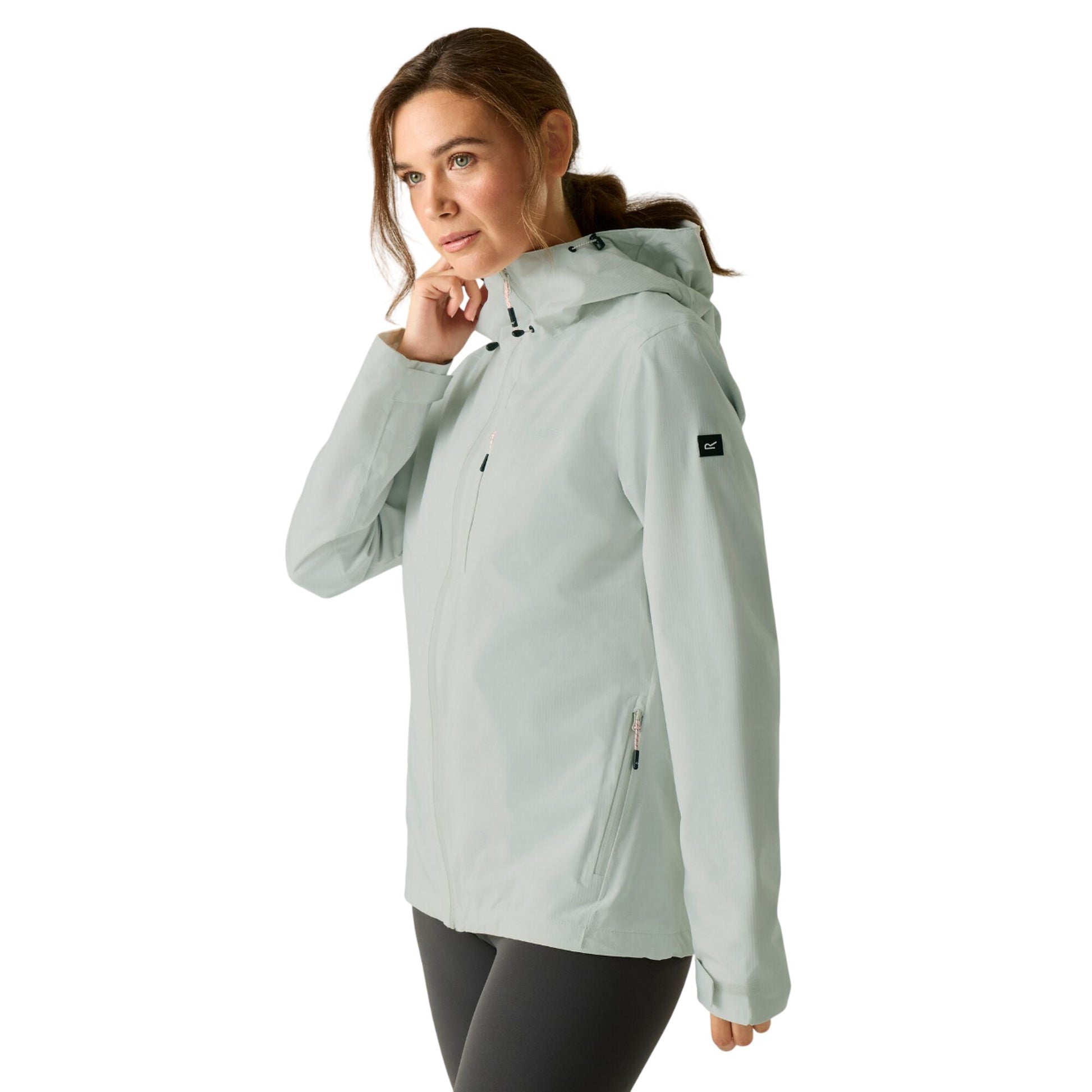 Gray Dawn - Lifestyle - Regatta Womens-Ladies Oklarna Waterproof Jacket