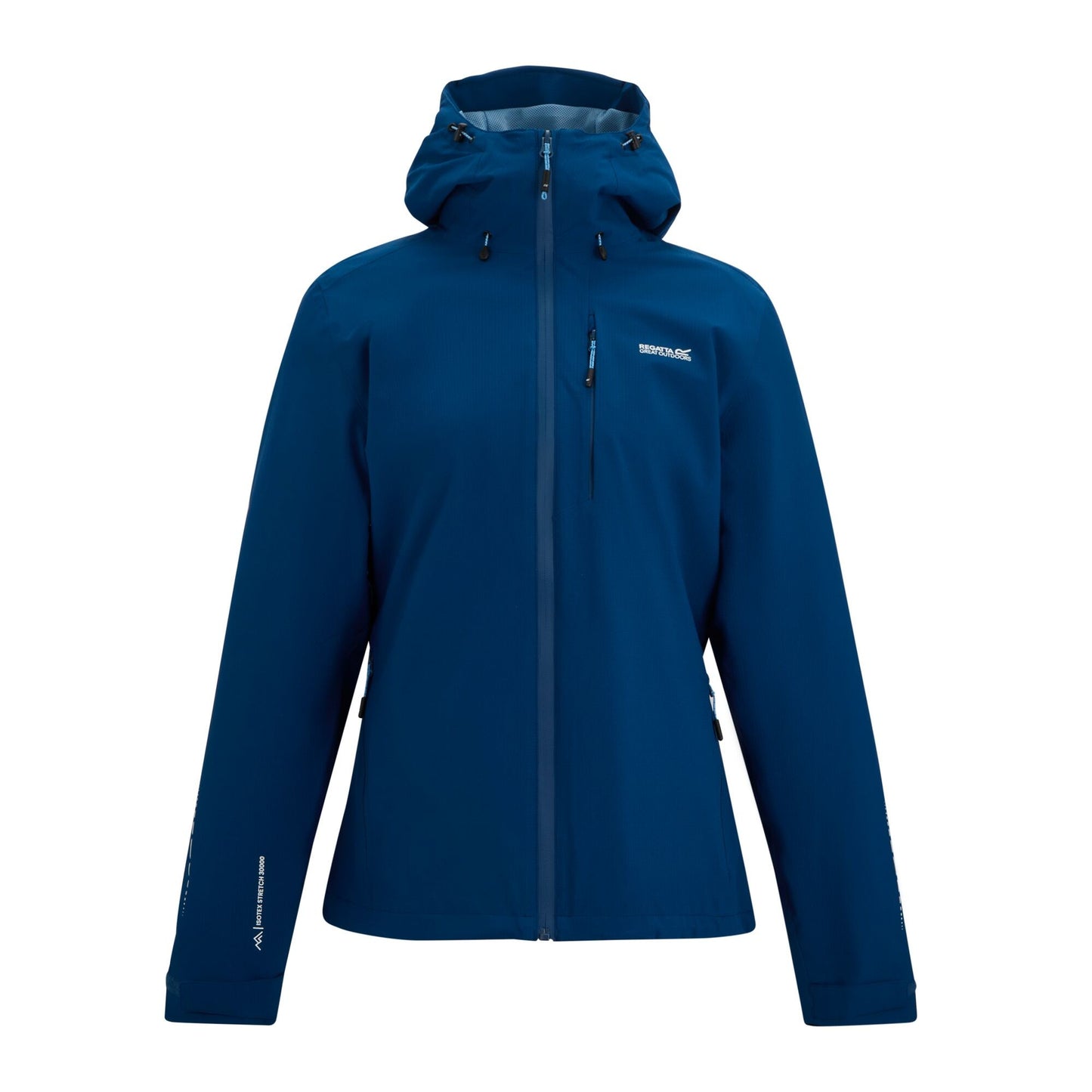 Aviator Blue - Front - Regatta Womens-Ladies Oklarna Waterproof Jacket