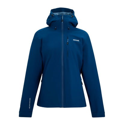 Aviator Blue - Front - Regatta Womens-Ladies Oklarna Waterproof Jacket