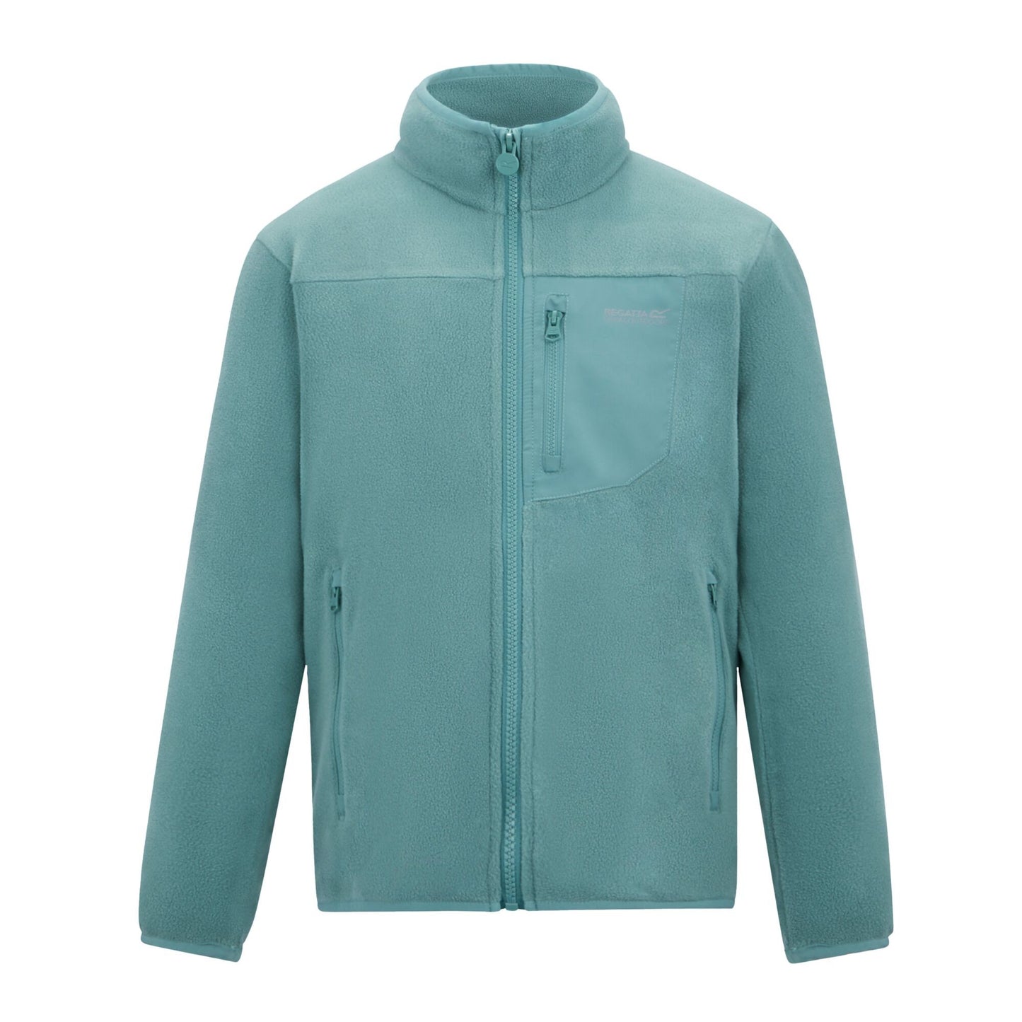 Ivy Moss - Front - Regatta Childrens-Kids Frankie Full Zip Fleece Jacket