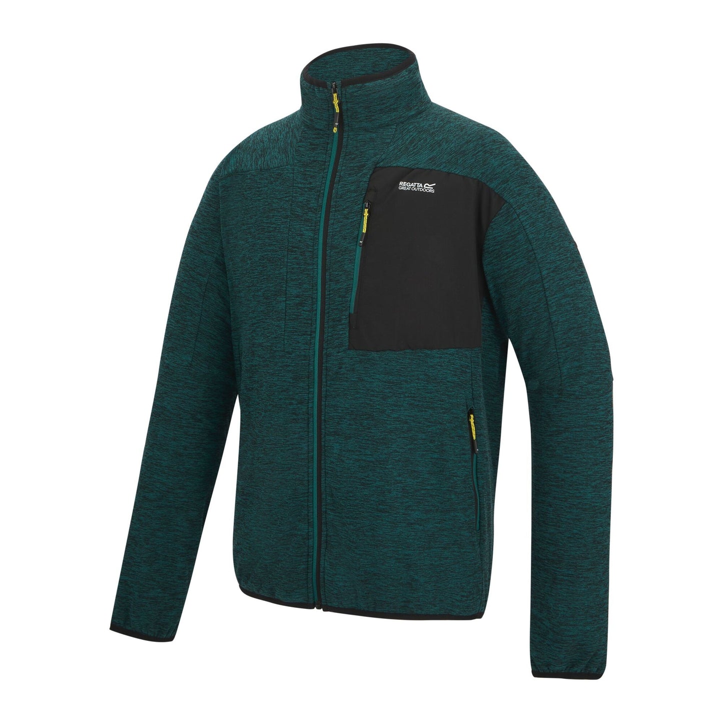 Mediterranean Green - Side - Regatta Mens Scaris Full Zip Fleece Jacket