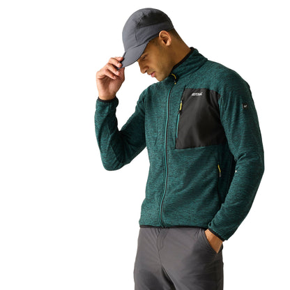 Mediterranean Green - Lifestyle - Regatta Mens Scaris Full Zip Fleece Jacket