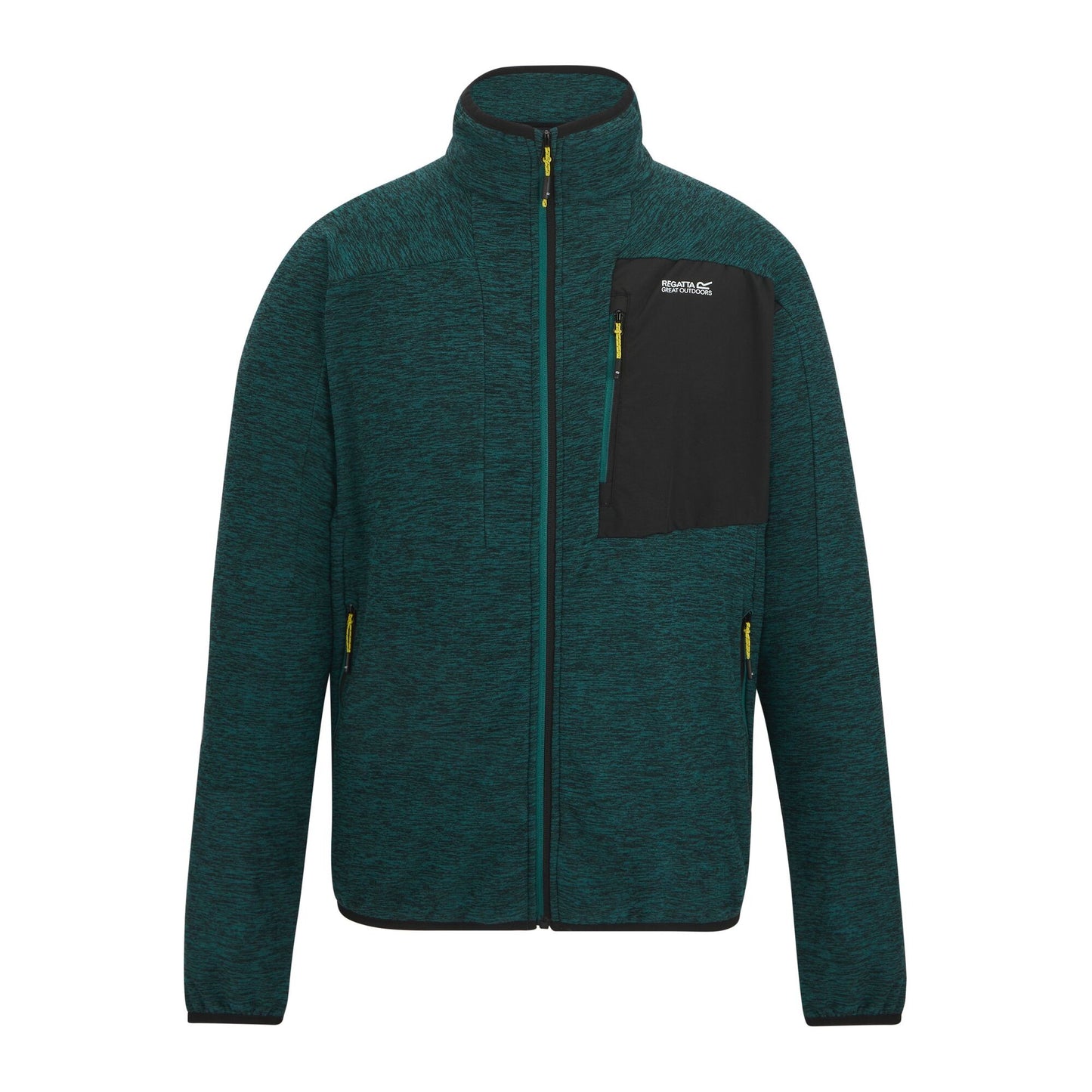 Mediterranean Green - Front - Regatta Mens Scaris Full Zip Fleece Jacket