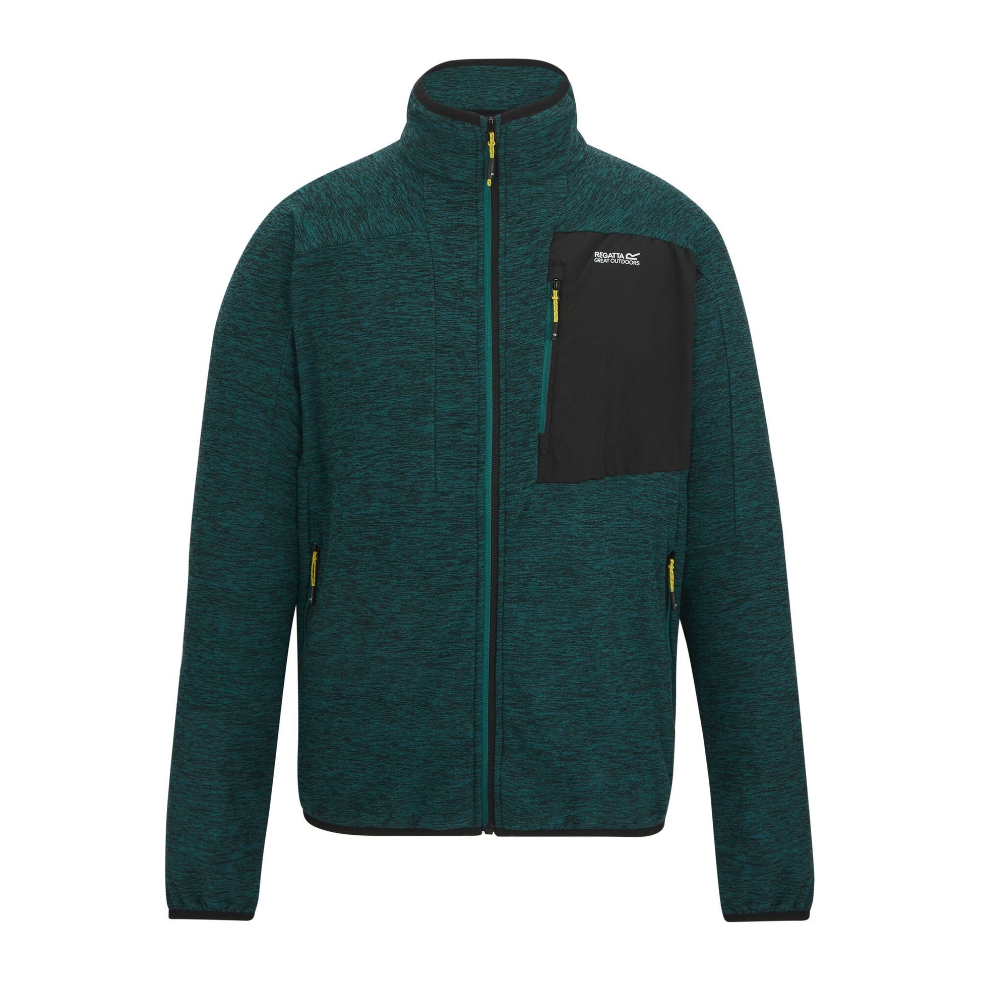 Mediterranean Green - Front - Regatta Mens Scaris Full Zip Fleece Jacket