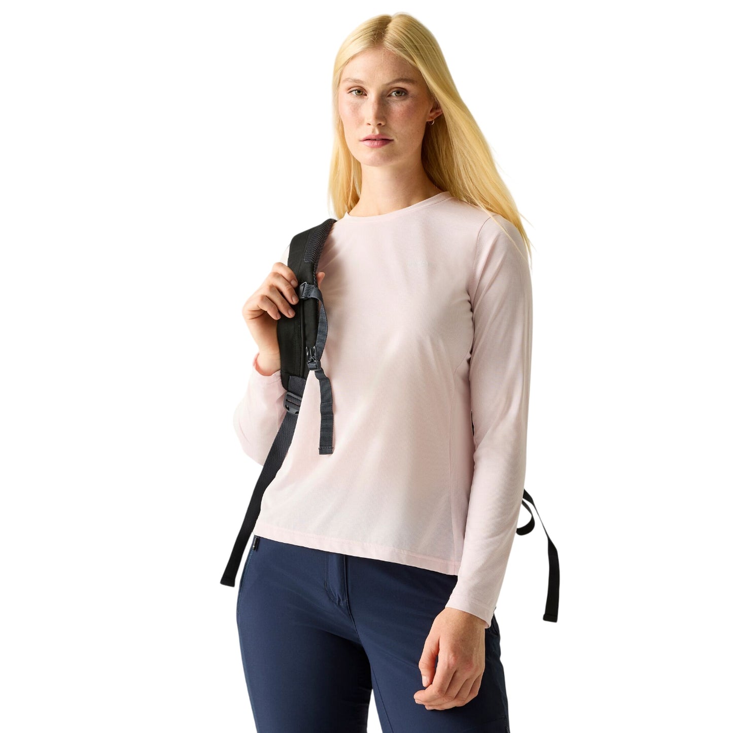 Pink Haze - Lifestyle - Regatta Womens-Ladies Mindo Insect Repellent Long-Sleeved T-Shirt