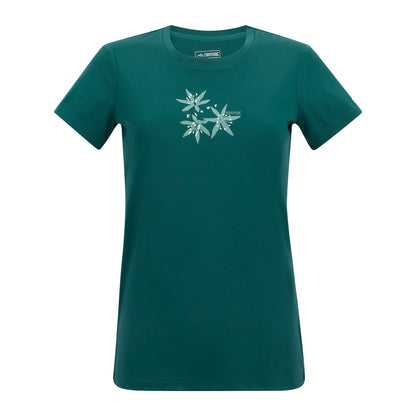 Mediterranean Green - Front - Regatta Womens-Ladies Fingal Flower T-Shirt