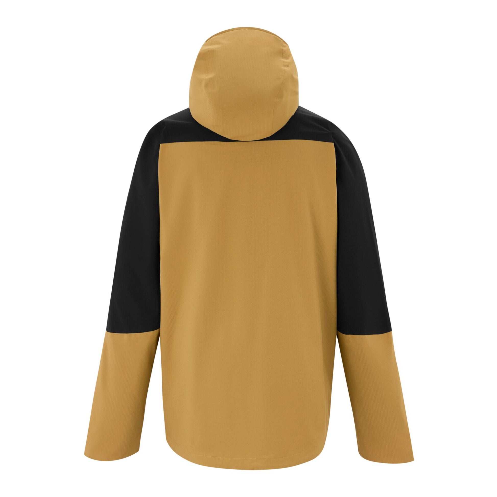 Wood Brown-Black - Back - Regatta Mens Freesdale Waterproof Jacket
