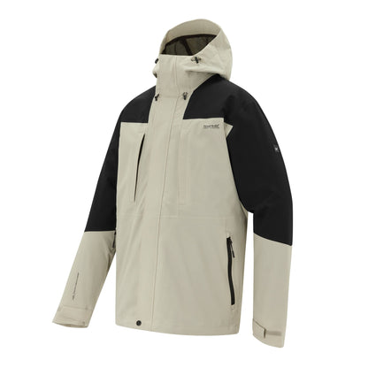 Abbeystone-Black - Side - Regatta Mens Freesdale Waterproof Jacket