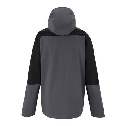 Storm Grey-Black - Back - Regatta Mens Freesdale Waterproof Jacket