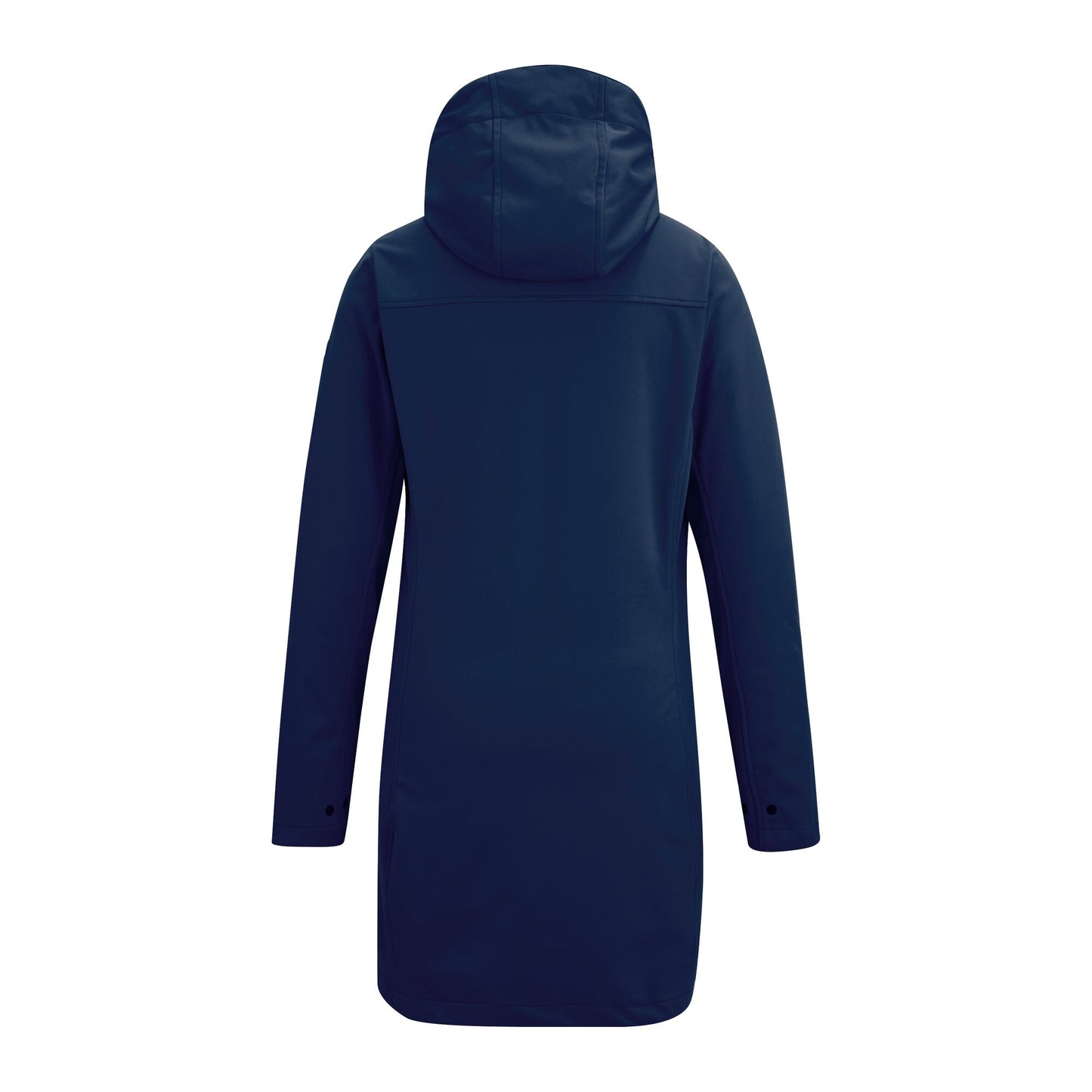 Navy Blue - Back - Regatta Womens-Ladies Carisbrooke Softshell Waterproof Jacket