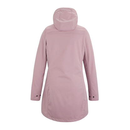 Powder Lilac - Back - Regatta Womens-Ladies Carisbrooke Softshell Waterproof Jacket