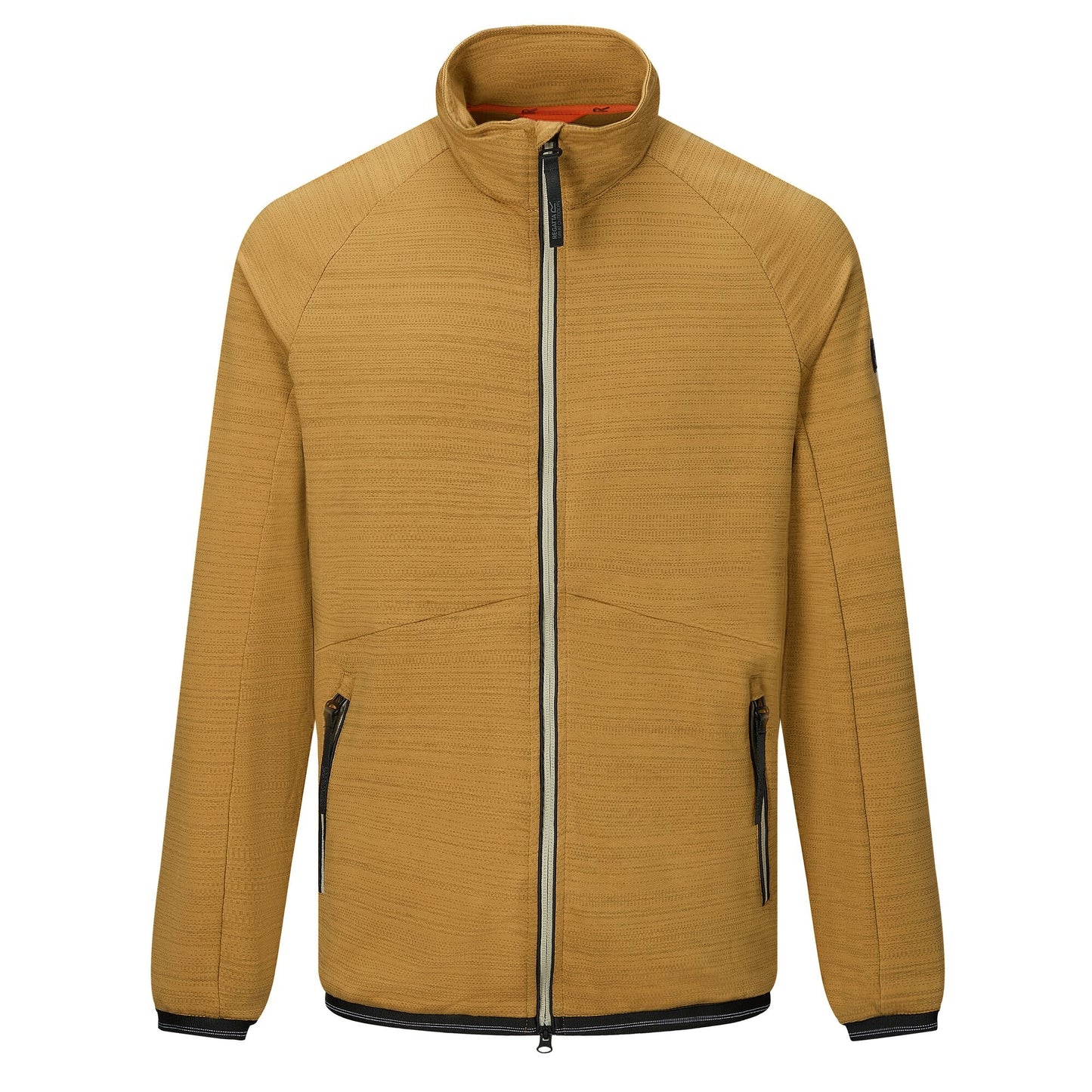 Wood Brown - Front - Regatta Mens Malton Full Zip Fleece Jacket