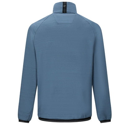 China Blue - Back - Regatta Mens Malton Full Zip Fleece Jacket