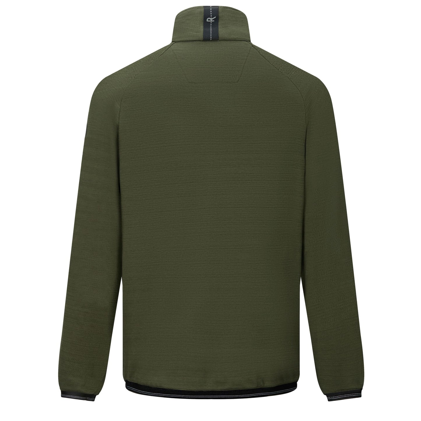 Dark Khaki - Back - Regatta Mens Malton Full Zip Fleece Jacket