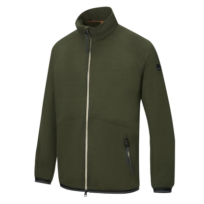 Dark Khaki - Side - Regatta Mens Malton Full Zip Fleece Jacket
