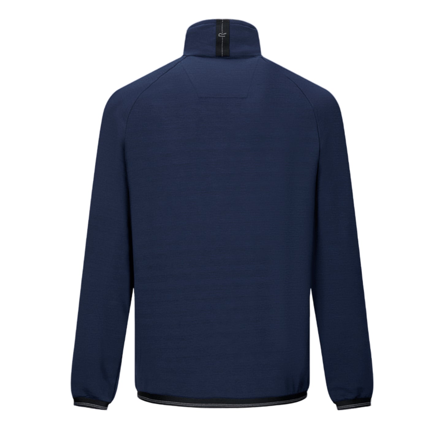 Navy - Back - Regatta Mens Malton Full Zip Fleece Jacket