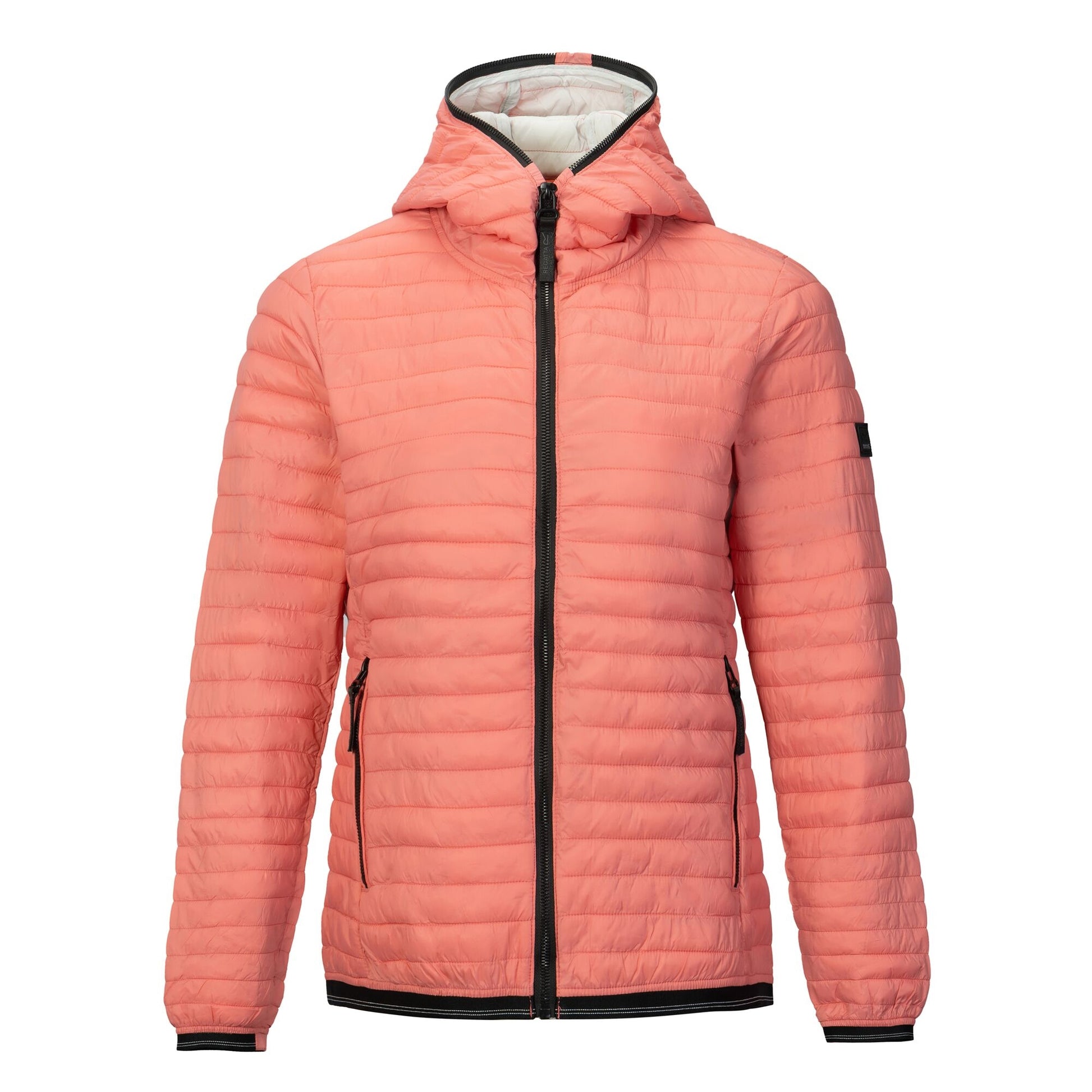 Peach Pink - Front - Regatta Womens-Ladies Rigain Quilted Jacket