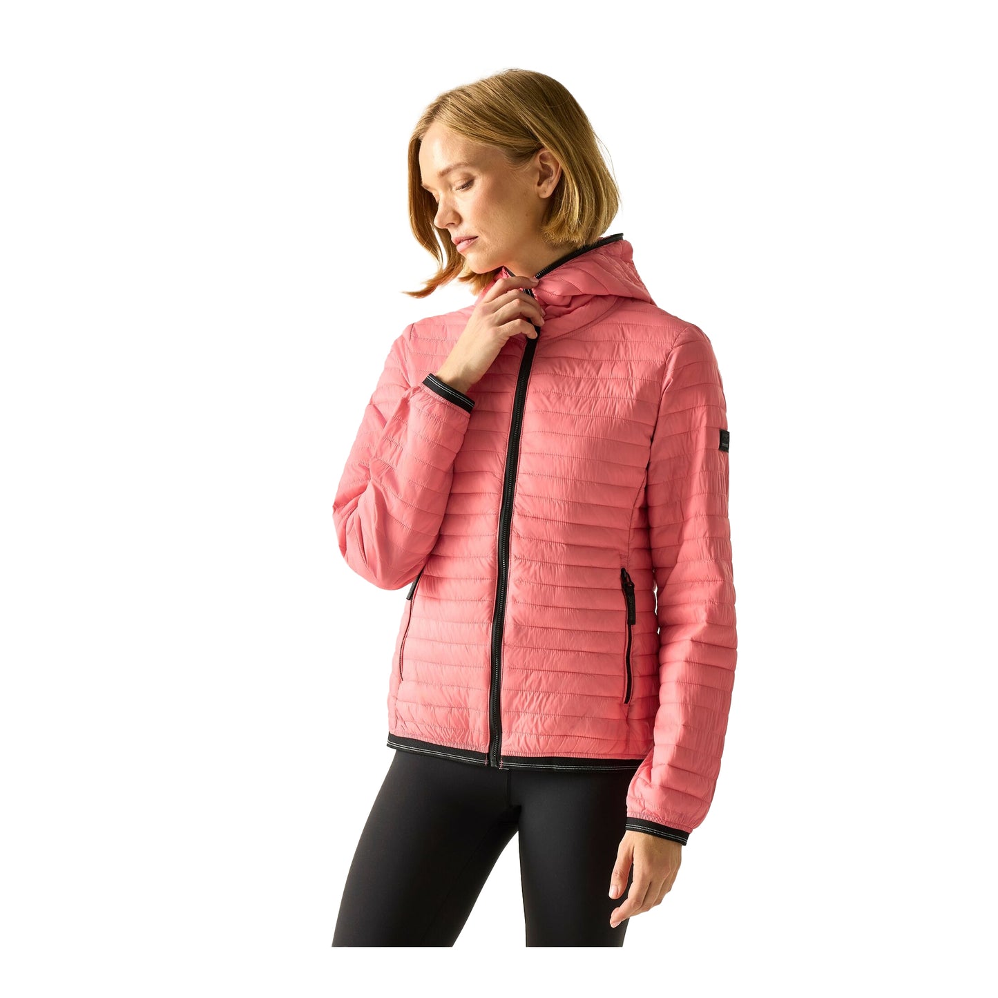 Peach Pink - Lifestyle - Regatta Womens-Ladies Rigain Quilted Jacket