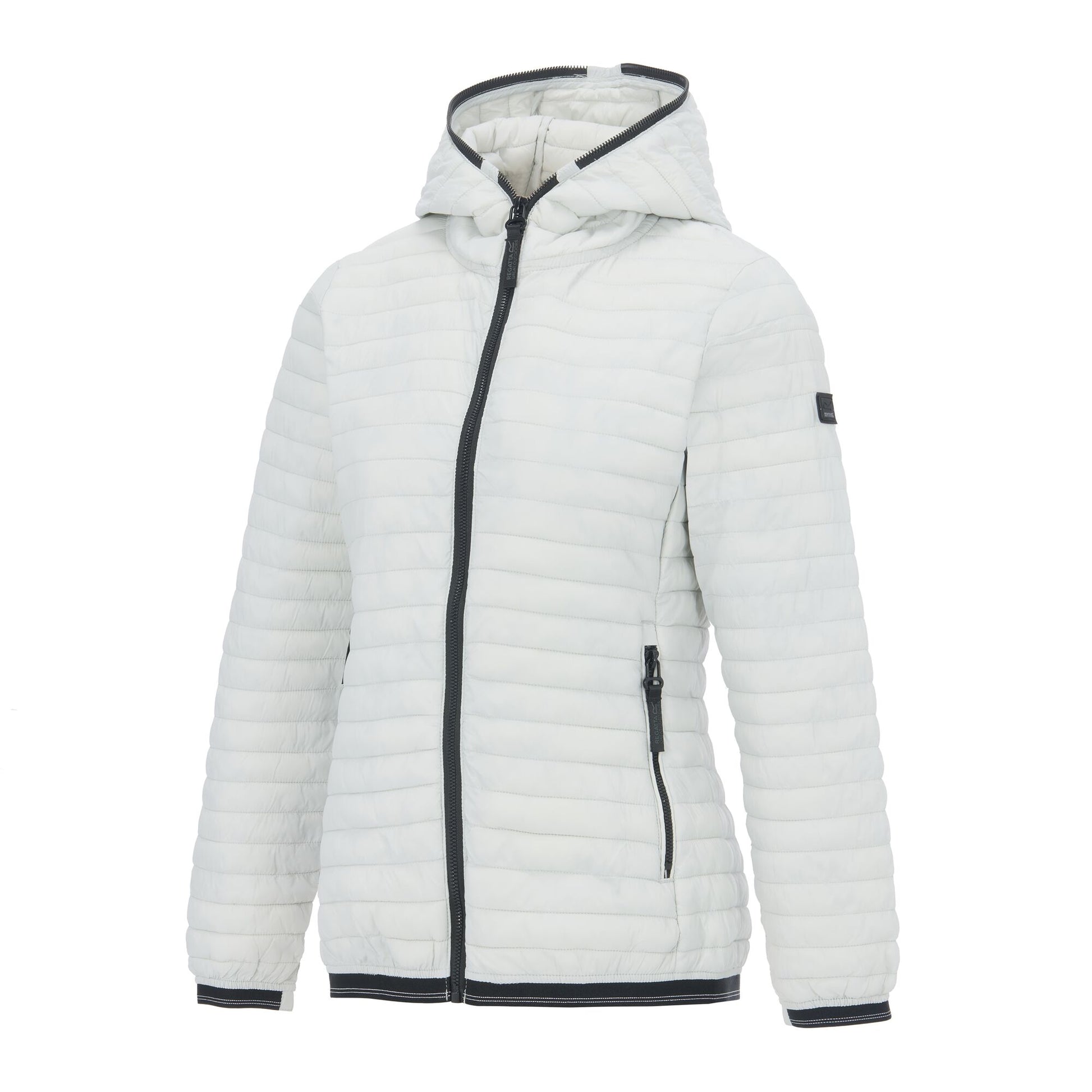Gray Dawn - Side - Regatta Womens-Ladies Rigain Quilted Jacket