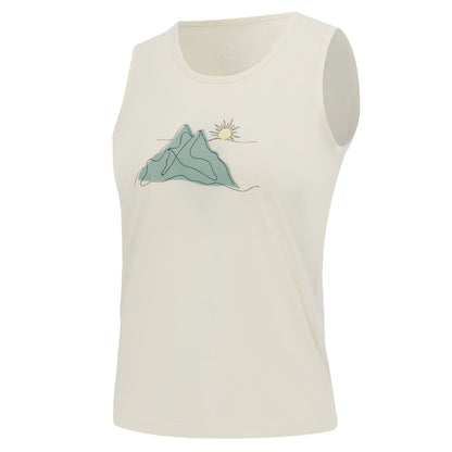 Almond Milk - Side - Dare 2B Womens-Ladies Harmonic Mountain Lightweight Tank Top