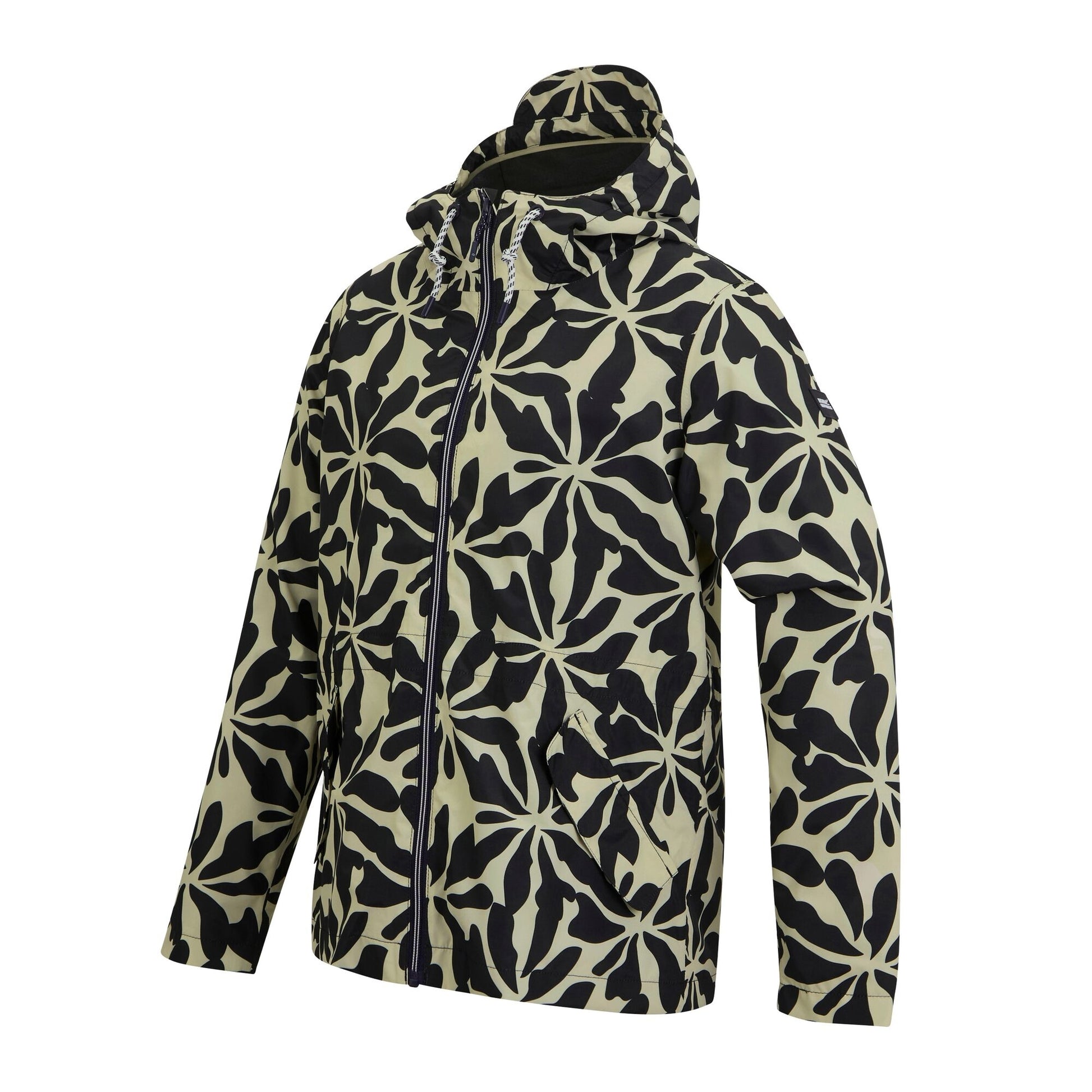 Multicoloured - Side - Regatta Womens-Ladies Bayletta Abstract Floral Waterproof Jacket