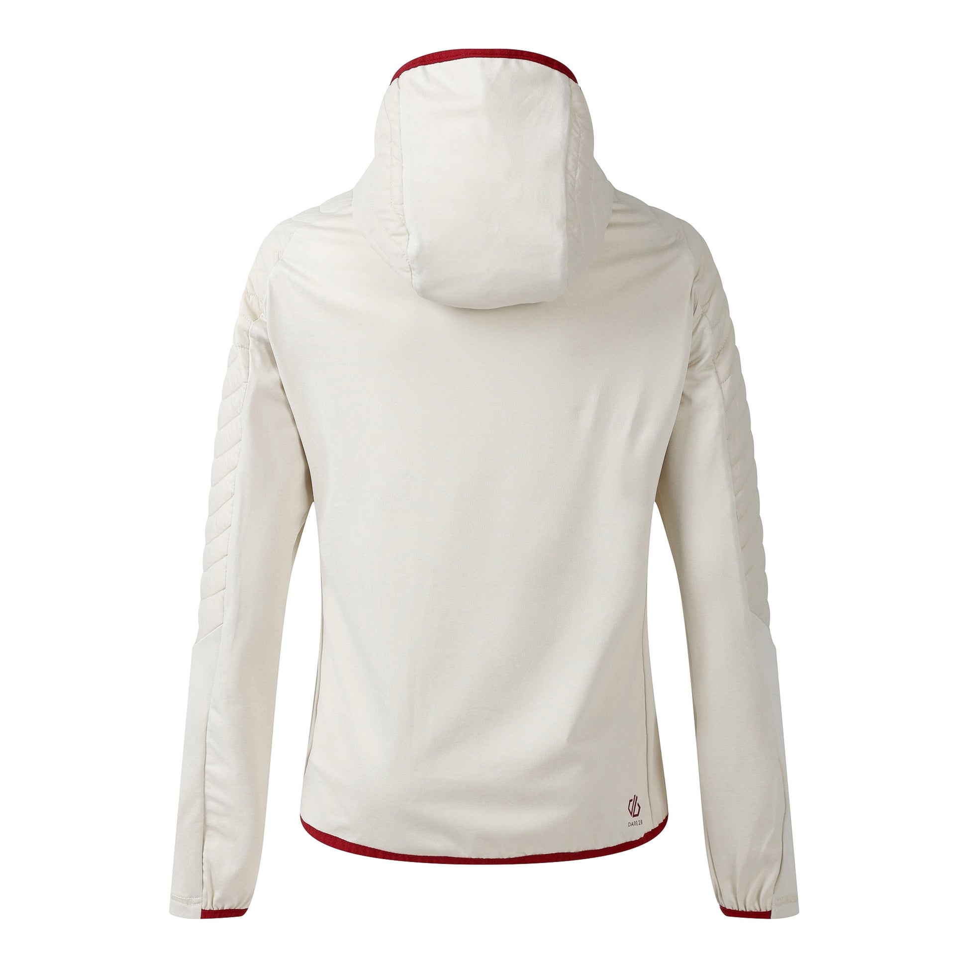Almond Milk - Back - Dare 2B Womens-Ladies Air Lite Hybrid Jacket
