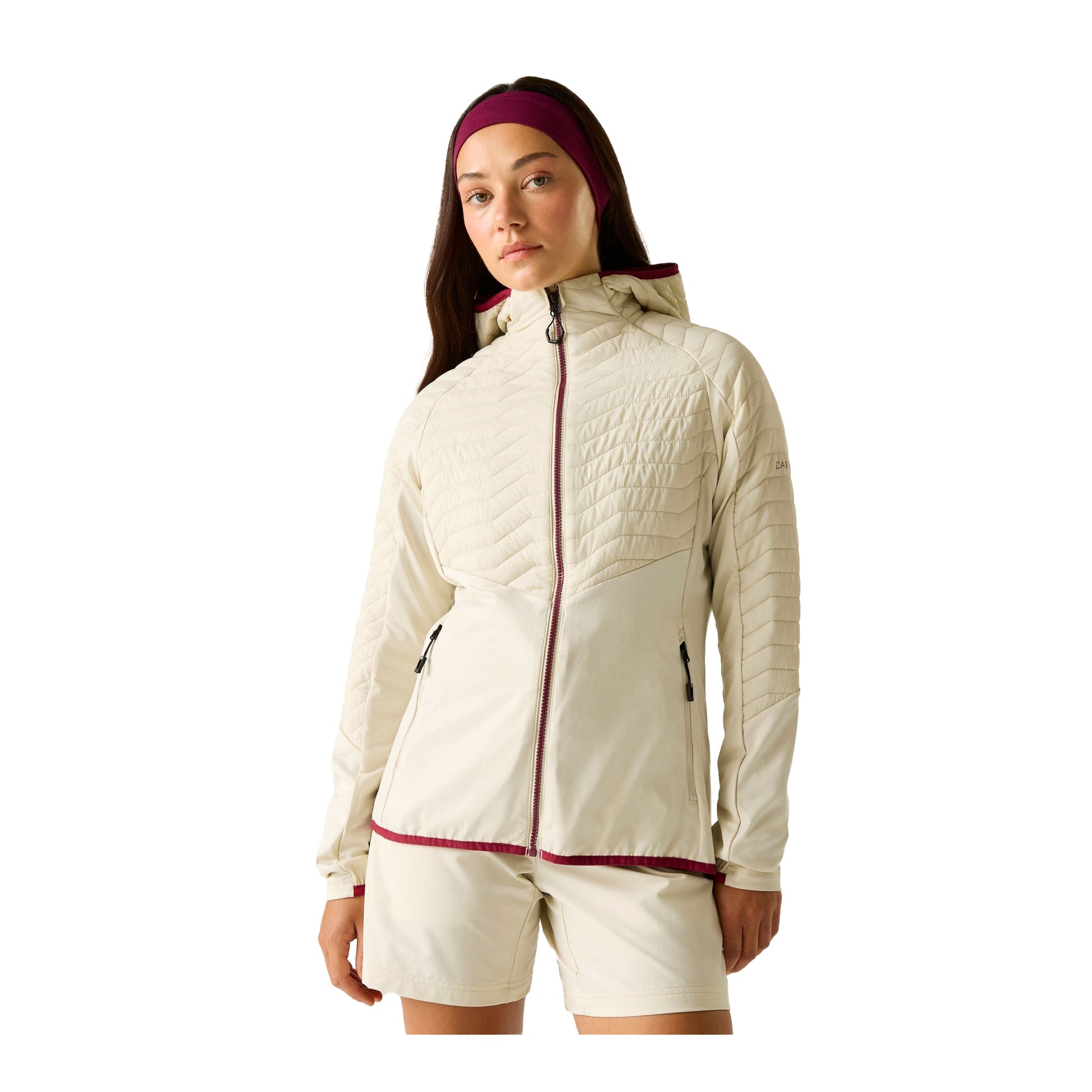 Almond Milk - Lifestyle - Dare 2B Womens-Ladies Air Lite Hybrid Jacket