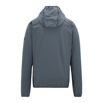 Storm Grey-Black - Back - Regatta Mens Alven Full Zip Fleece Jacket