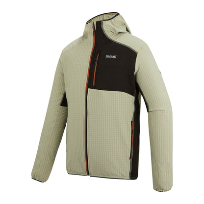 Abbeystone-Black - Side - Regatta Mens Alven Full Zip Fleece Jacket