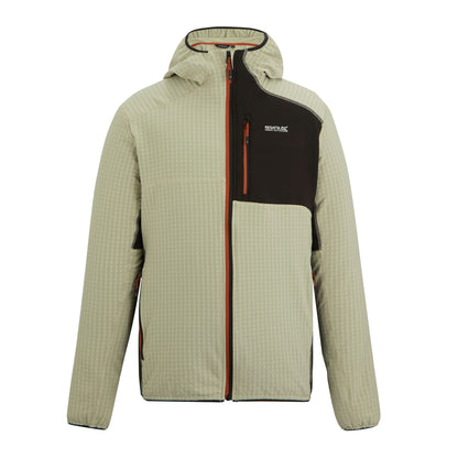 Abbeystone-Black - Front - Regatta Mens Alven Full Zip Fleece Jacket