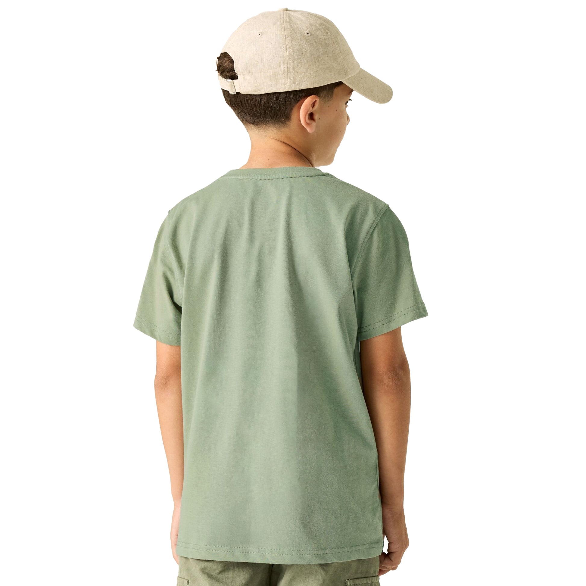 Sage Green - Pack Shot - Regatta Childrens-Kids Bosley Sunset T-Shirt
