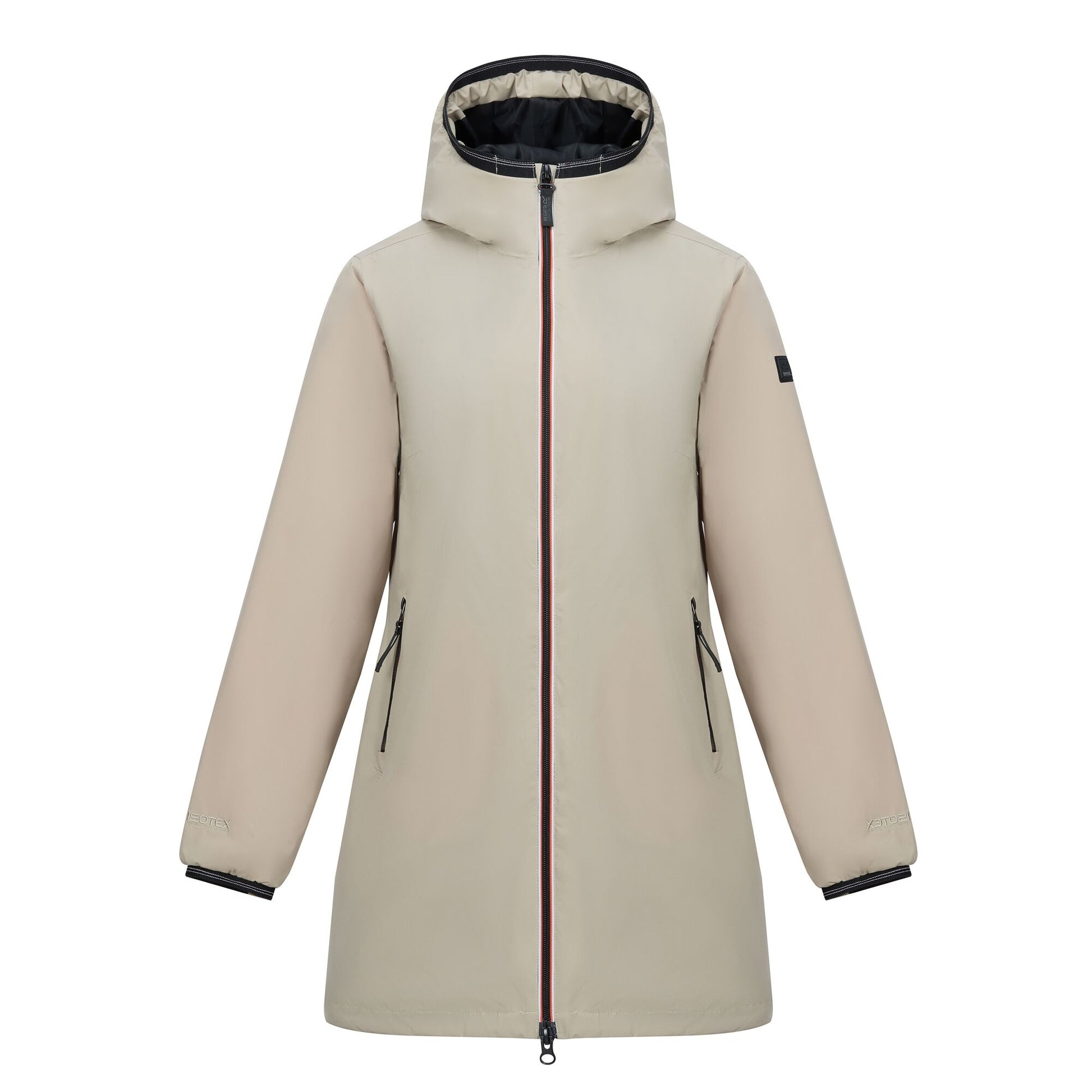 Parchment - Front - Regatta Womens-Ladies Lenika Waterproof Jacket