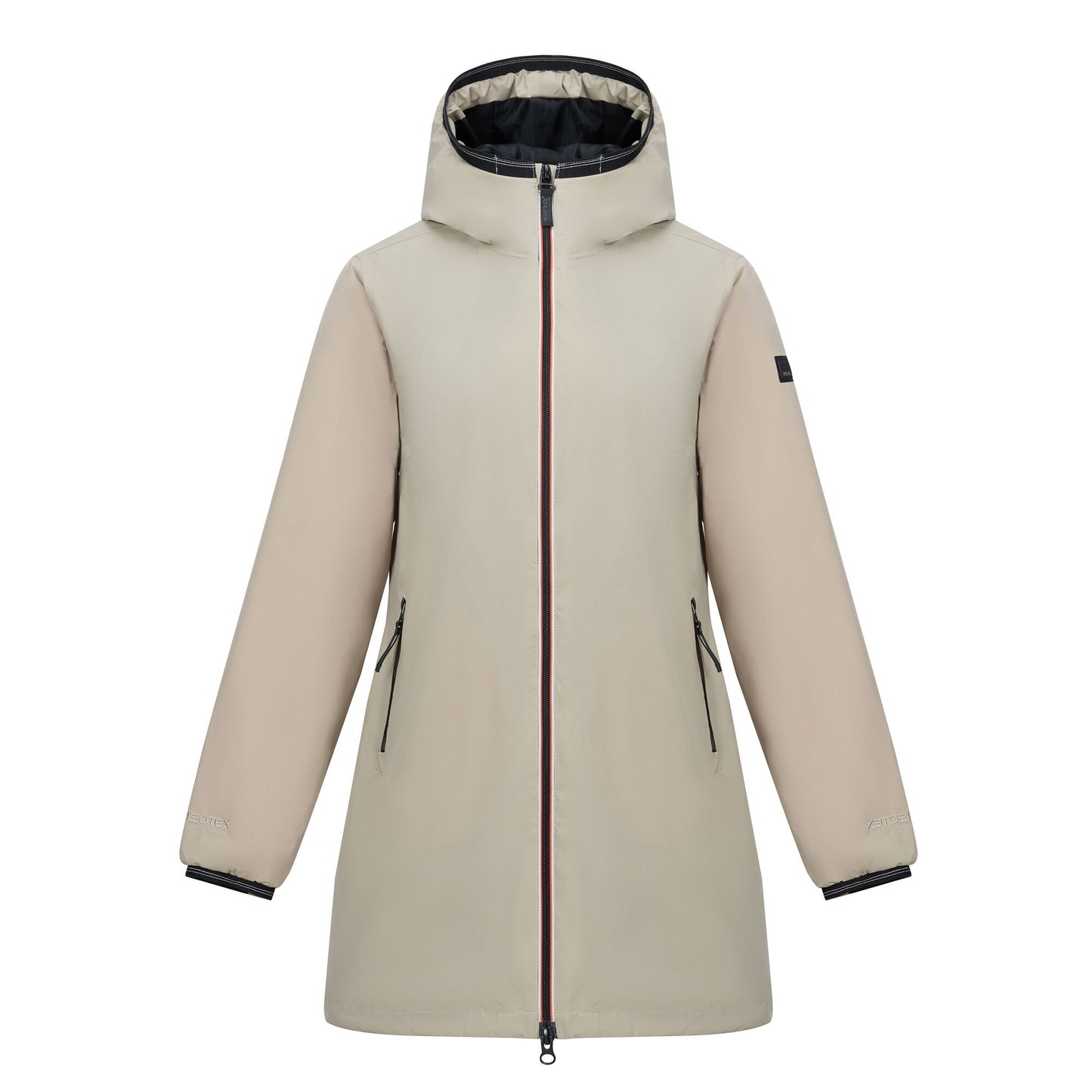Parchment - Front - Regatta Womens-Ladies Lenika Waterproof Jacket
