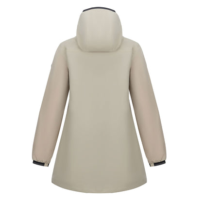 Parchment - Back - Regatta Womens-Ladies Lenika Waterproof Jacket