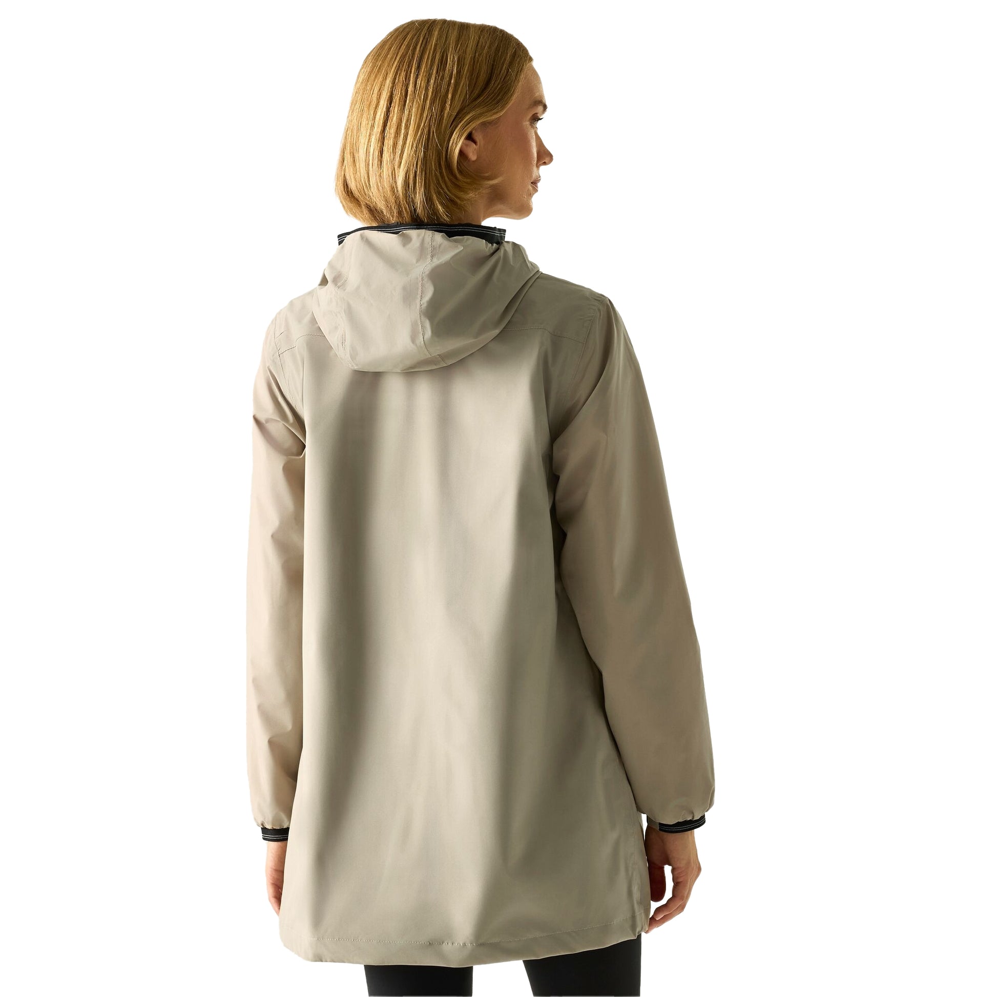 Parchment - Pack Shot - Regatta Womens-Ladies Lenika Waterproof Jacket