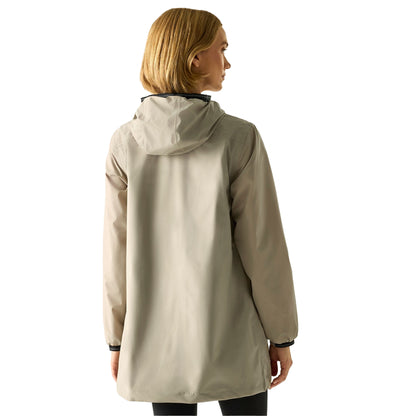 Parchment - Pack Shot - Regatta Womens-Ladies Lenika Waterproof Jacket