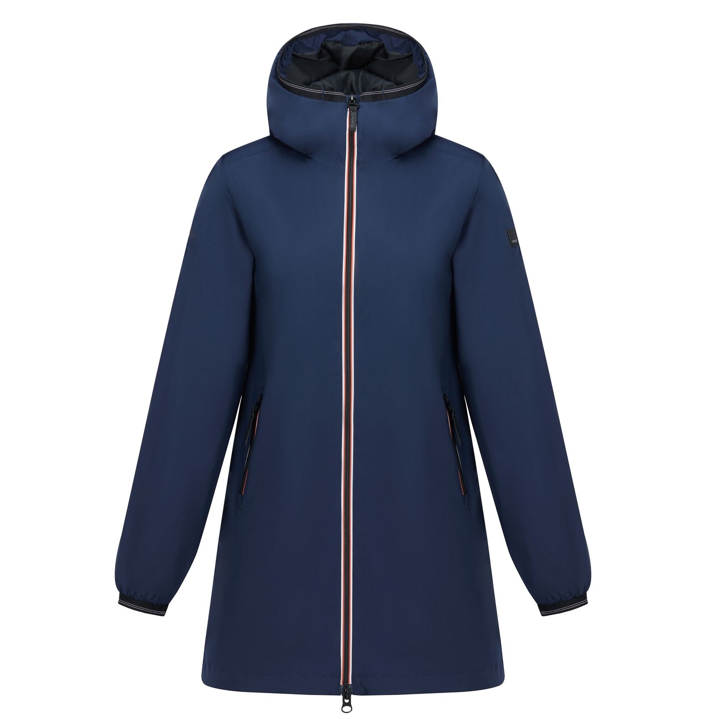 Navy - Front - Regatta Womens-Ladies Lenika Waterproof Jacket