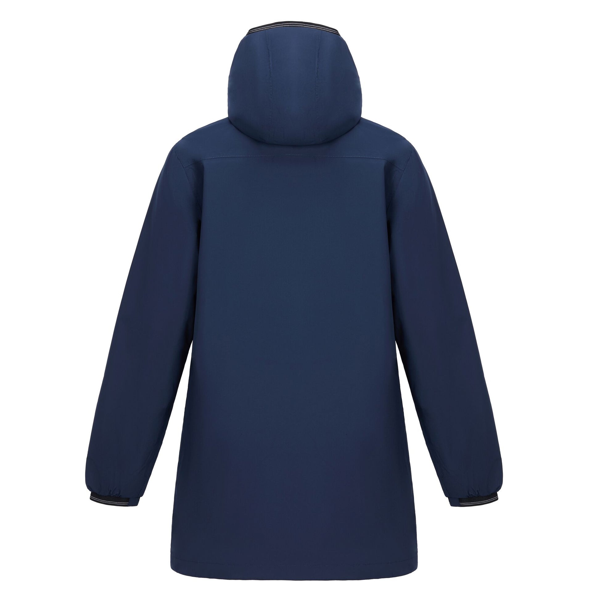 Navy - Back - Regatta Womens-Ladies Lenika Waterproof Jacket