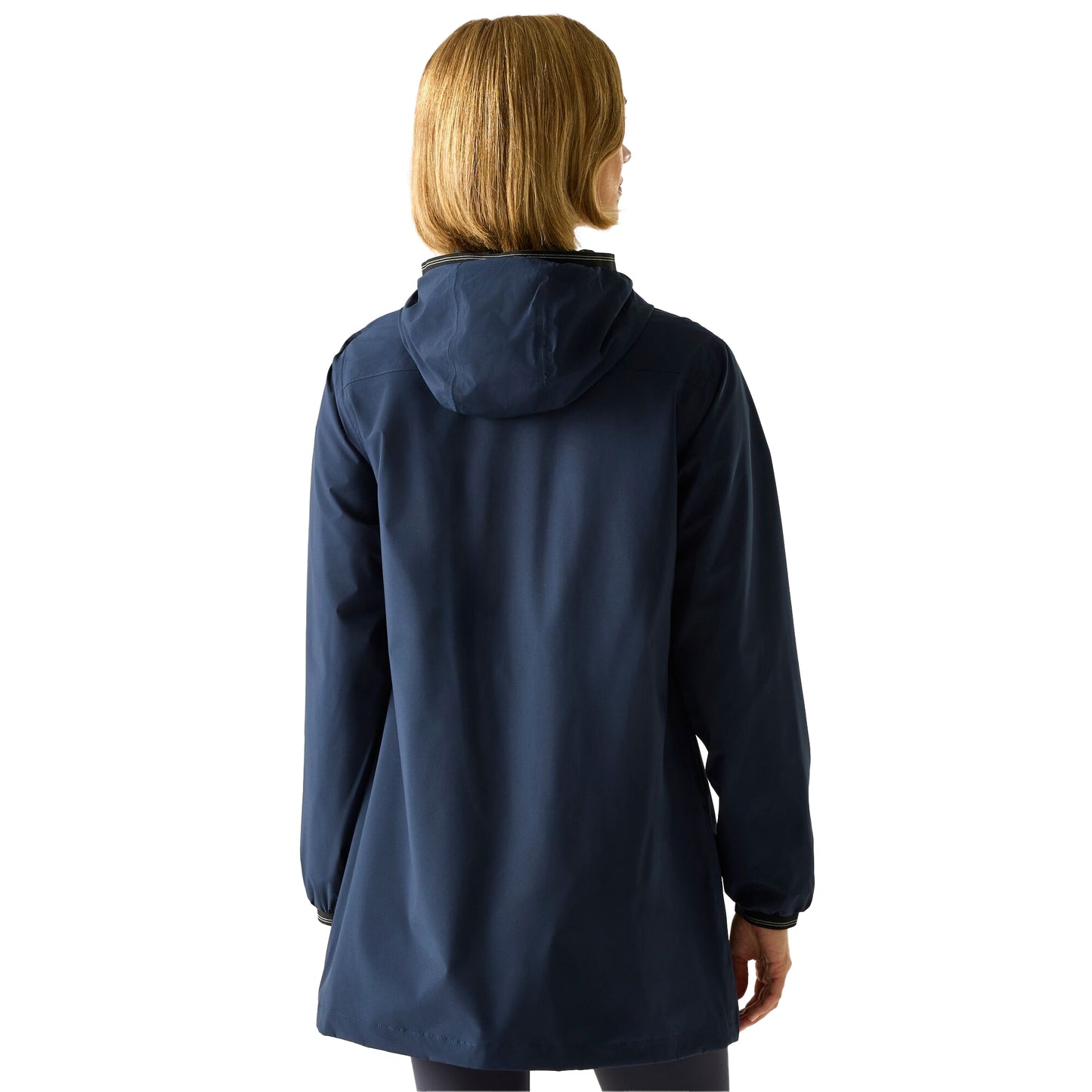 Navy - Pack Shot - Regatta Womens-Ladies Lenika Waterproof Jacket