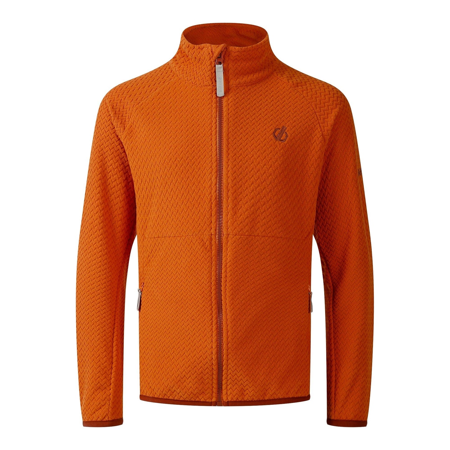 Burnt Orange - Front - Dare 2B Childrens-Kids Switch Out Midlayer