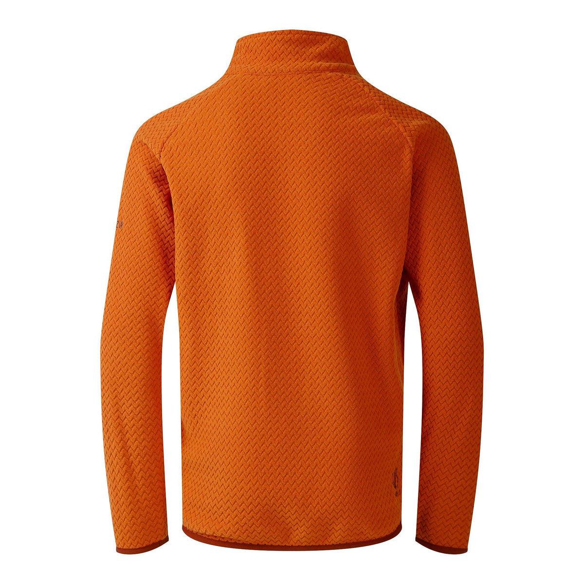 Burnt Orange - Back - Dare 2B Childrens-Kids Switch Out Midlayer