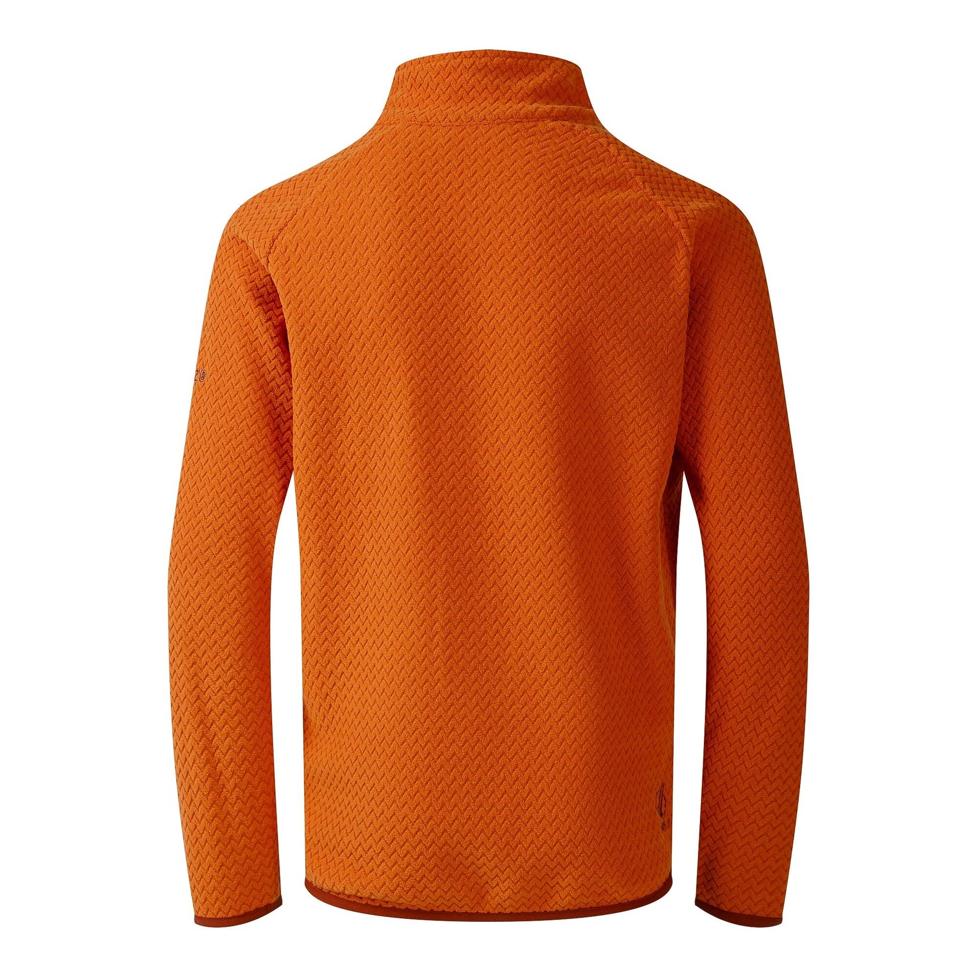Burnt Orange - Back - Dare 2B Childrens-Kids Switch Out Midlayer