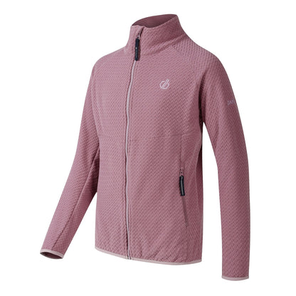 Dusky Orchid - Side - Dare 2B Childrens-Kids Switch Out Midlayer