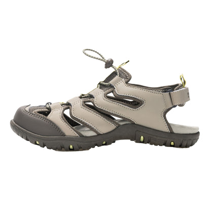 Parchment-Canary Yellow - Side - Regatta Womens-Ladies Westshore IV Sandals