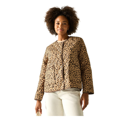Multicoloured - Lifestyle - Regatta Womens-Ladies Mira Abstract Leopard Print Jacket