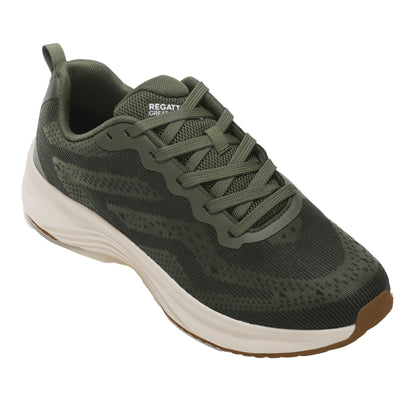 Dark Khaki - Front - Regatta Mens Marine Sport II Trainers