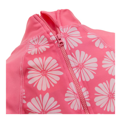 Pink Haze - Lifestyle - Regatta Childrens-Kids Flow Print Rash Suit