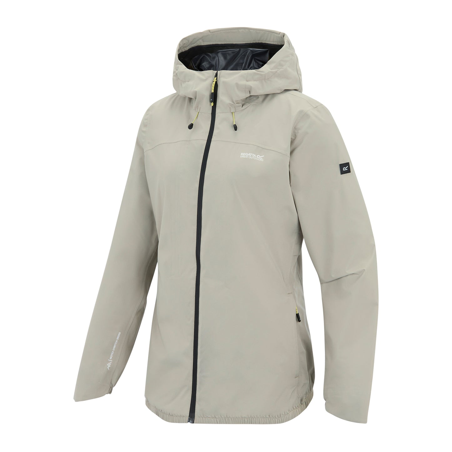 Parchment - Side - Regatta Womens-Ladies Radler Waterproof Jacket