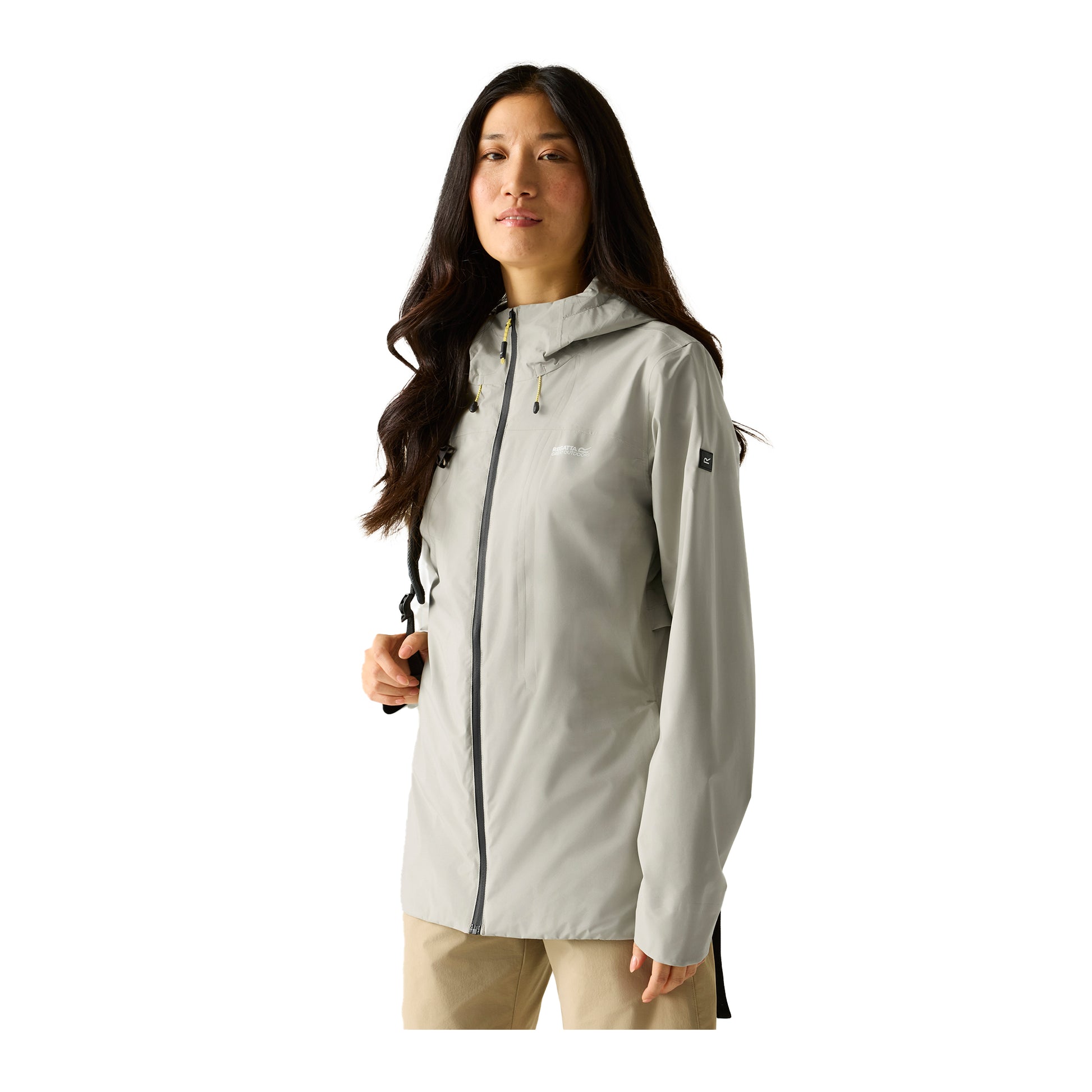 Parchment - Lifestyle - Regatta Womens-Ladies Radler Waterproof Jacket